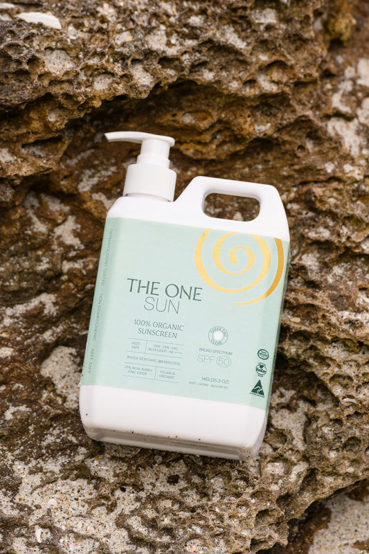 The One Sun – 1kg Bulk Organic Vegan Sunscreen SPF 50